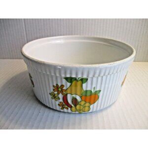 *Cordon Bleu BIA Orange, Yellow Ceramic Casserole Baking Dish Bowl